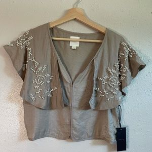 Line & Dot jacket with pear accent S